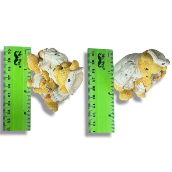 Vintage Nurse Bear Laura Cherished Teddies Baby Bear Patient 1996 Collectible - Picture 10 of 16